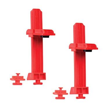 Imagem de Legrand OnQ AC1051-RCKH-4 Clipe de pino de fechadura de catraca, vermelho