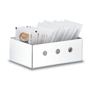 Imagem de Porta Saches de Açúcar e Adoçantes Brinox Parma Aço Inox