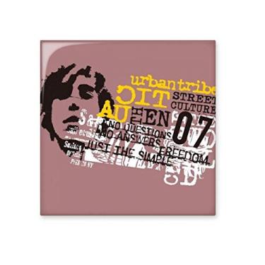 Imagem de Graffiti Street Culture Azulejo de cerâmica tribo urbano decalque brilhante pedra adornada tijolo vitrificado