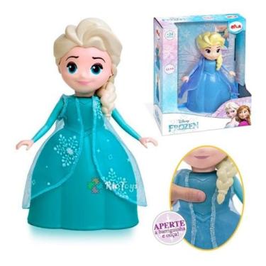 Boneca Frozen Elsa Brinquedo Disney Original 55cm - BABY BRINK - Bonecas -  Magazine Luiza