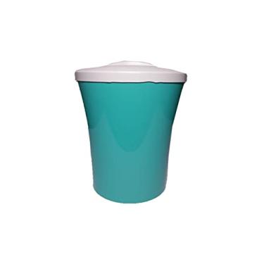 Imagem de Furacão Pet Porta Ração Redondo Para 1 2 Kg - Verde Tiffany