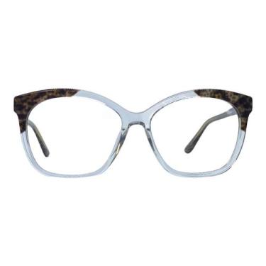 Imagem de Armação Óculos De Grau Guess 2820 Feminino Redondo Em Acetato