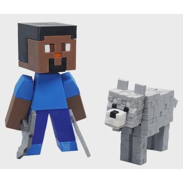 Minecraft Espada e Picareta c/ luz e efeito sonoro - Espada de Brinquedo -  Magazine Luiza