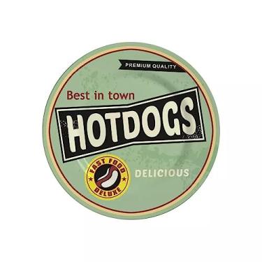 Imagem de Prato Sobremesa Hot Dog 2 Alleanza Colecionável 6 un