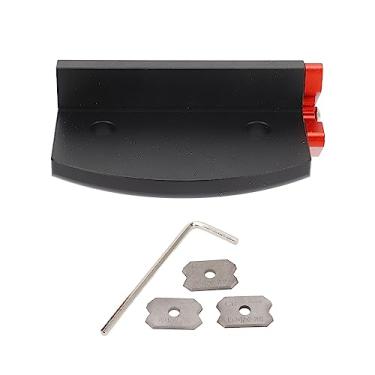 Imagem de Aparador de Bordas para Carpintaria Aparador de Bordas Manual, Portátil, Chanfrado, Raspador de Rebarbas Com Lâminas R1 R2 R3