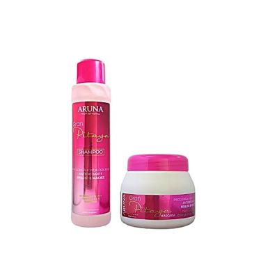 Imagem de ARUNA Kit Luxo Gran Pitaya Home Care – 2 Passos: Extrato De Pitaya, Ômega 3, 6, 9 e Tamariliz