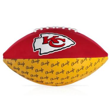 Imagem de Bola De Futebol Americano Wilson Nfl Team Kansas Chiefs Mini