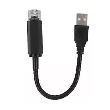 Imagem de Projetor Atmosfera Galáxia Lâmpada Mini LED Carro Telhado Estrela Luz Noturna USB Teto Decorativo I8E0 Ajustável para Auto De Teto Sala