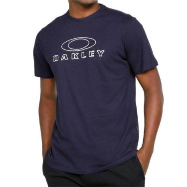 Imagem de Camiseta Oakley Antiviral Logo Masculina Azul Marinho