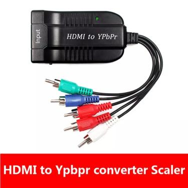 Imagem de Hdmi para 5 rca ypbpr conversor de componentes hdmi vídeo para componente conversor de áudio e vídeo