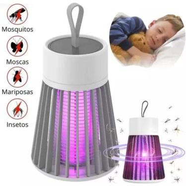 Imagem de Mosquiteiro Elétrico Usb Led Repelente Armadilha Repele