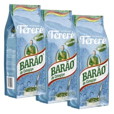 Imagem de Erva-Mate Tererê Natural Barão de Cotegipe 3und 500g cada