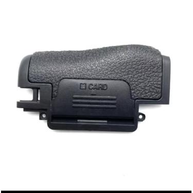Imagem de Shenligod Capa de porta de cartão de memória SD CF para reparo de substituição Nikon D750, com parte de borracha