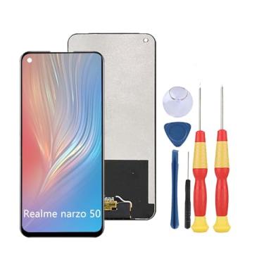 Imagem de SiuVorZhi Tela LCD compatível com Oppo Realme Narzo 50 RMX3286 Display LCD Touch Screen Assembly Peças de reposição com ferramentas.