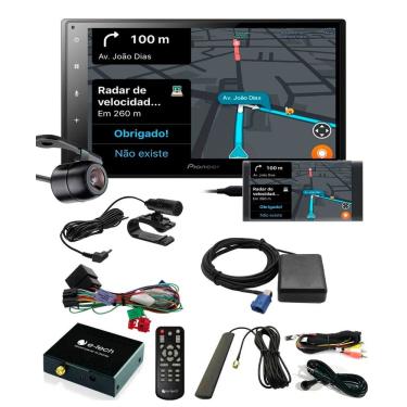 Imagem de Multimídia 6,8" Polegadas Pioneer DMH-A5450BT + Tv Digital e Câmera de Ré