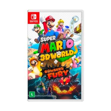 Imagem de Nintendo, Jogo, Super Mario 3D World + Bowser's Fury, Nintendo Switch, Multijogador Disponível