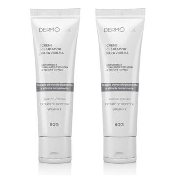 Imagem de 2 Cremes Clareadores Intimo Com Vitamina E - Dermosex 60g