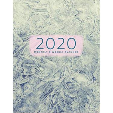 Imagem de Planejador semanal mensal de 2020: janeiro de 2020 a dezembro de 2020: planejadores semanais mensais diários, acadêmicos, agenda, agenda de agendamentos, organizador e agenda para plano de lista de