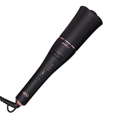 Imagem de Lena Geniecurl Auto Hair Curling Wand com barril iônico de cerâmica e sensor inteligente antitravado, ferramenta profissional de estilo modelador de cabelo para cabelos longos e médios