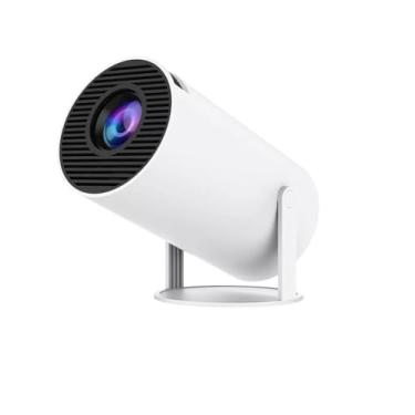 Imagem de Projetor de Imagem Portátil HY400 - Full HD 4K 1080P, Wi-Fi Dual Band, Espelhamento de Tela, HDMI, Bluetooth, Projeção até 120 Polegadas, 180° Girável, Autofoco, Auto Correção Exclusividad