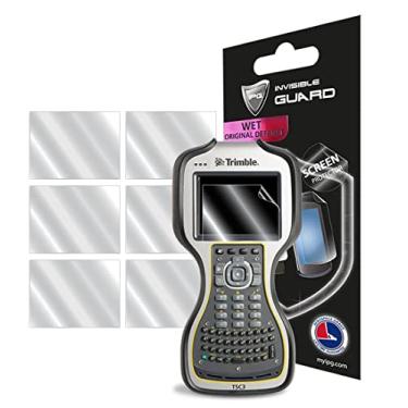 Imagem de IPG Para computador portátil Trimble TSC3 (6 unidades) Protetor de tela de hidrogel invisível Ultra HD película transparente antiarranhões - Suave/autorreparação/sem bolhas - para TSC3