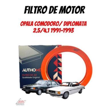 Imagem de Filtro Ar do motor  Opala comodoro/diplomata 2.5/4.1 1991 - 1993 - AUT