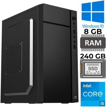 Imagem de Computador Core i5 3570, SSD 240GB Adata, Memória Ram 8GB, Gt-H61 Slot