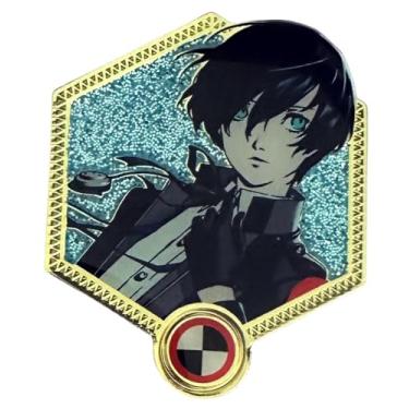 Imagem de Persona 3 Reload x Zen Monkey Studios: Golden Series 2 - Broche de esmalte colecionável "The Leader", Small, esmalte, não