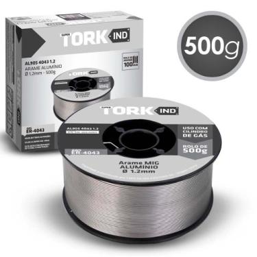 Imagem de Arame solda 1,2mm mig 0,500g er4043 al9054043-1.2 - SUPER TORK, UNIC, 