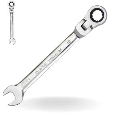 Imagem de Chave Combinada Catraca Articulada 13mm Beltools
