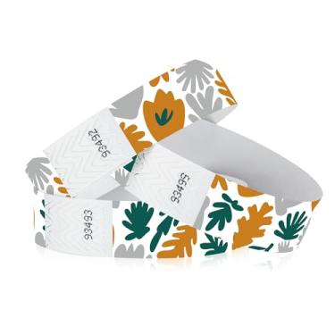 Imagem de Pulseiras 500 Wristco Plant Tyvek para eventos – cortes de segurança e design à prova de adulteração para evitar a reutilização – Pulseiras de grau premium para identificação hospitalar e médica,