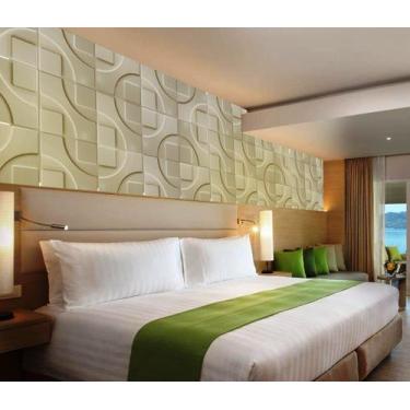 Imagem de Revestimento De Plastico 3D Placas 50Cmx50Cm 4 Unidades - Ilove3d, Bra