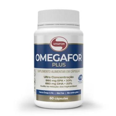 Imagem de Ômega 3 OmegaFor Plus - Vitafor, 60 Capsulas