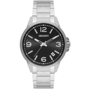 Imagem de Relógio Orient Masculino Casual Prateado Original Mbss1466 P2sx