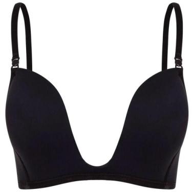 Imagem de Sutiã Decote Profundo Microfibra Liebe 203700, Chocolate, 42