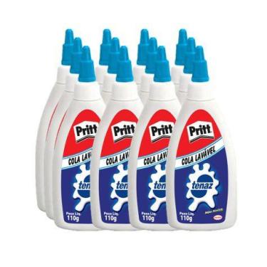 Imagem de KIT/Caixa com 12 - Cola Pritt Tenaz Laváel 110g