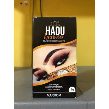 Imagem de Henna em pó HaduHennas Marrom 1g - Henna Hadu