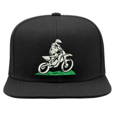 Imagem de Boné Bordado - Motocross MX MotoX Off Road - Hipercap