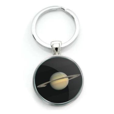 Imagem de Chaveiro Planeta Saturno Imagem Real - RECANTO ASTRAL