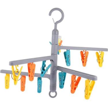 Imagem de Varal Para Roupas Intimas 360 com Pregador Prendedores Mult - JOIMPORT