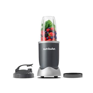 Imagem de nutribullet Liquidificador pessoal para batidas, vitaminas, preparação de alimentos e mistura congelada, 700 ml, 600 watts, cinza, (NBR-0601)