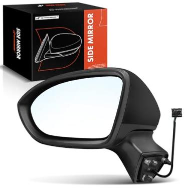 Imagem de A-Premium Espelho retrovisor elétrico do lado do motorista - compatível com Chevrolet Cruze 2016 2017 2018 2019 - Espelho retrovisor externo externo dobrável manual aquecido - Substituição # 39064099