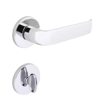 Imagem de FECHADURA VICTÓRIA ZAMAC CROMADA 55mm AROUCA, Banheiro