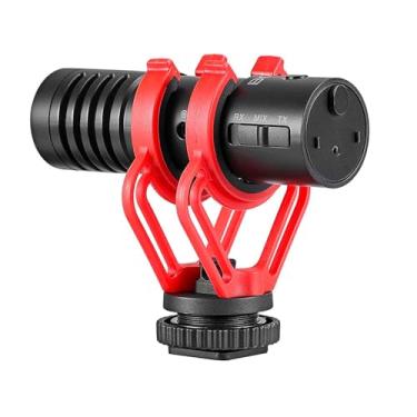 Imagem de Microfone Duplo Boya By-mm1w p/Câmera/Smartphone Preto