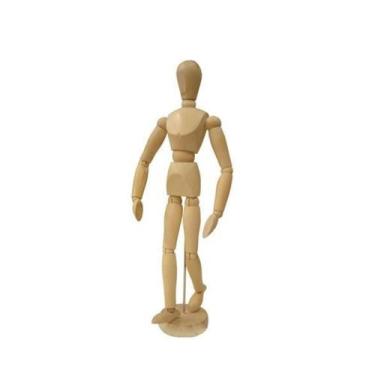 Imagem de Boneco Articulável Mini Manequim Para Modelagem E Desenho - Abelhuda P