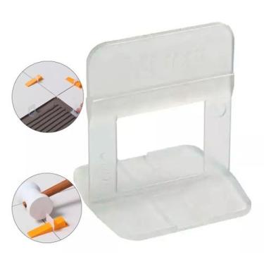 Imagem de Espaçador Nivelador Cortag Largo Pacote 50 Peças 1mm, 1.5mm, 2mm, 2 MM