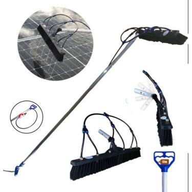Imagem de vassoura lavar placa solar 60cm cabo 3m - Solar Vassouras