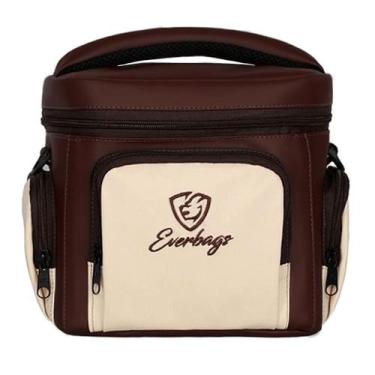 Imagem de Bolsa Térmica Fitness Frasqueira de Mão Alimentar Dieta Treino Lanchei