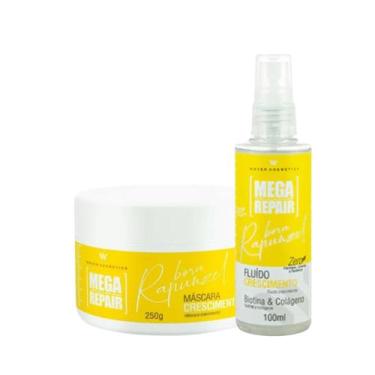 Imagem de Kit Fluído + Máscara Rapunzel Base Biotina- Wever Cosmétics - Wever In