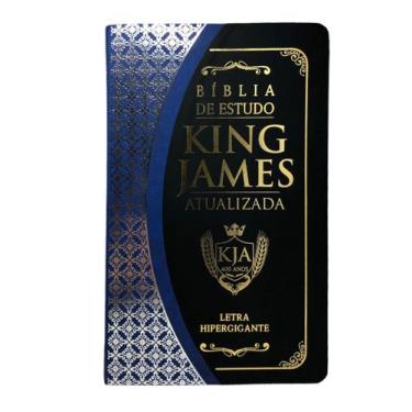 Imagem de Bíblia King James Estudo Kja Atualizada Capa Dura Hipergigante